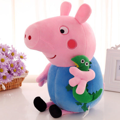 Peppa Pig Plush Toy with George Doll