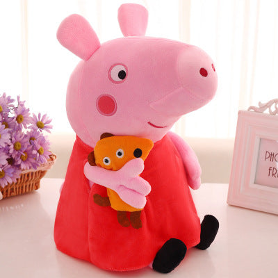 Peppa Pig Plush Toy with George Doll
