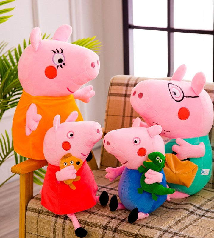 Peppa Pig Plush Toy with George Doll