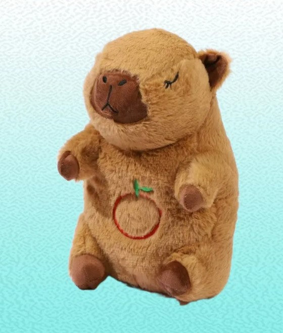 Breathing Capybara Plush Toy