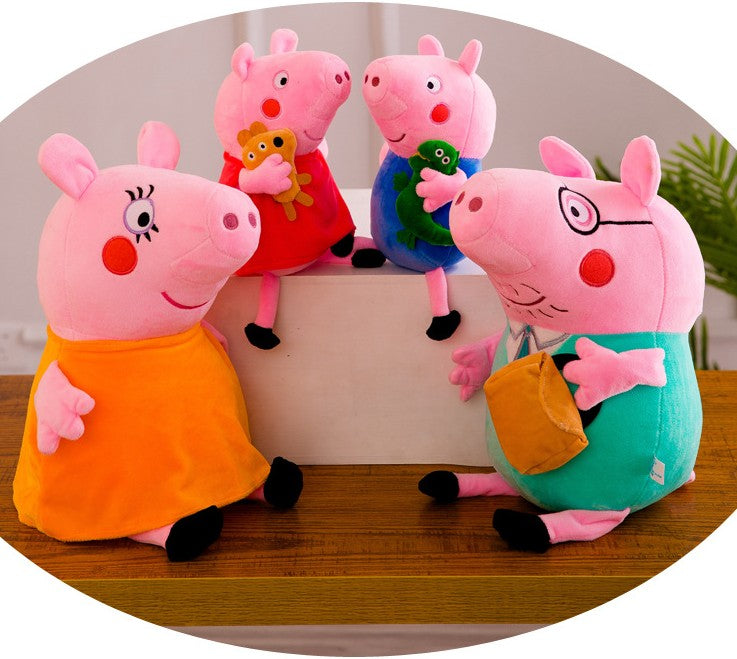 Peppa Pig Plush Toy with George Doll