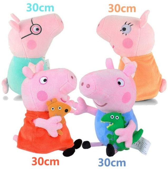 Peppa Pig Plush Toy with George Doll