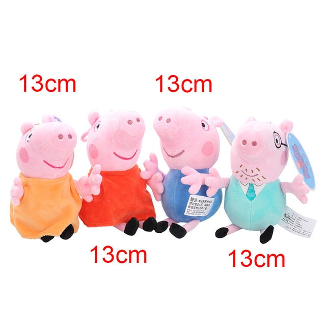 Peppa Pig Plush Toy with George Doll