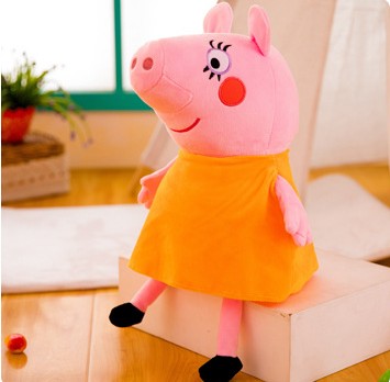 Peppa Pig Plush Toy with George Doll