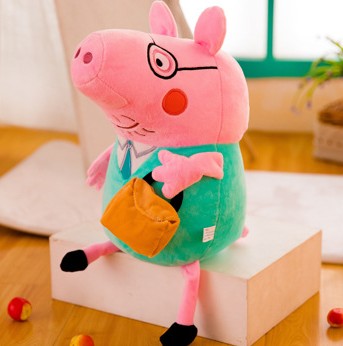 Peppa Pig Plush Toy with George Doll