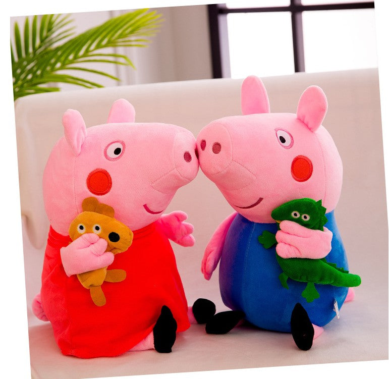 Peppa Pig Plush Toy with George Doll
