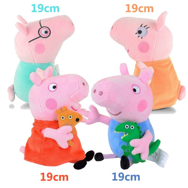 Peppa Pig Plush Toy with George Doll
