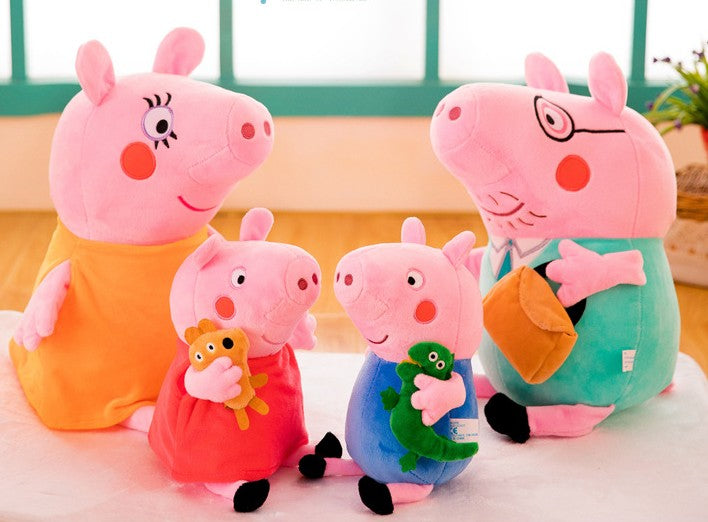 Peppa Pig Plush Toy with George Doll